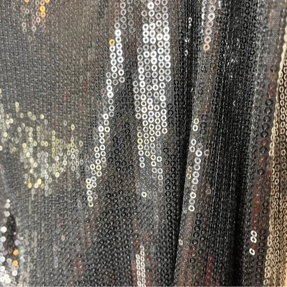 Black Sequin Women's Pants New With Tag 3x4× - Picture 5 of 13